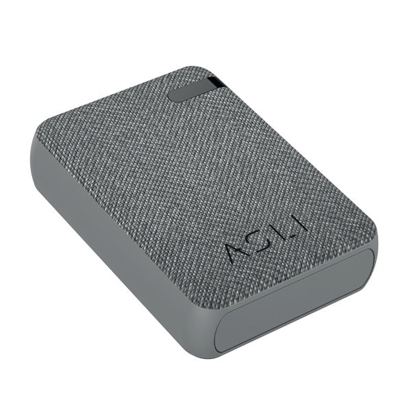 Asli Global Charge Prime Luxe 10000mAh PD Type-C Mini Power Bank | Gray Asli Global Charge Prime Luxe 10000mAh PD Type-C Mini Power Bank | Gray